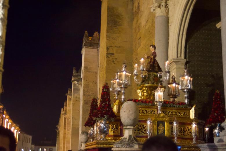 La procesión del niño Jesús de la Compañía, en imágenes