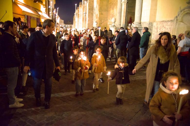 La procesión del niño Jesús de la Compañía, en imágenes