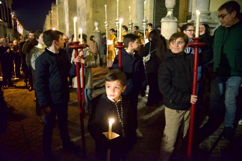 La procesión del niño Jesús de la Compañía, en imágenes