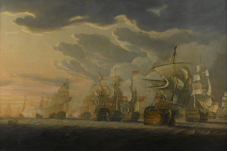 Batalla del Cabo de San Vicente en 1797