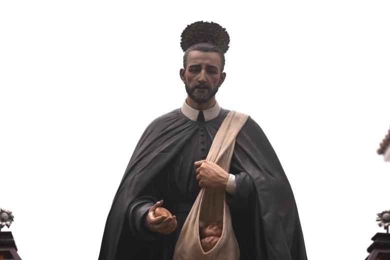 La procesión del Beato Padre Cristobal de Santa Catalina, en imágenes