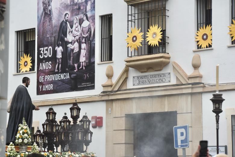La procesión del Beato Padre Cristobal de Santa Catalina, en imágenes