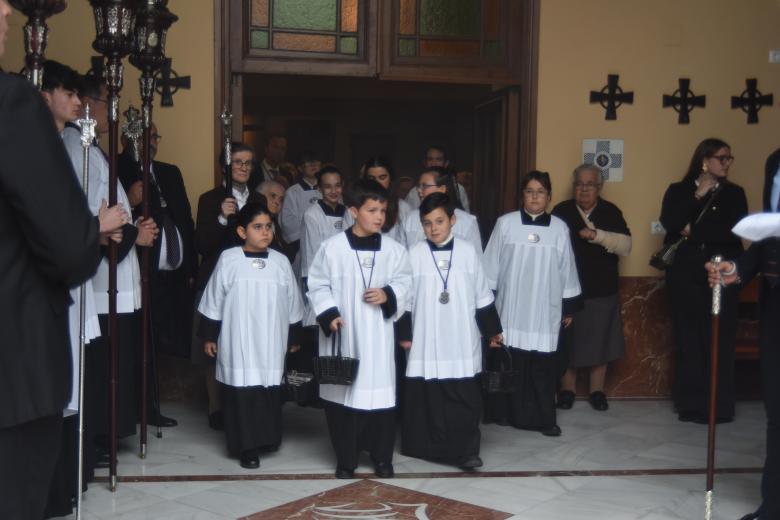 La procesión del Beato Padre Cristobal de Santa Catalina, en imágenes