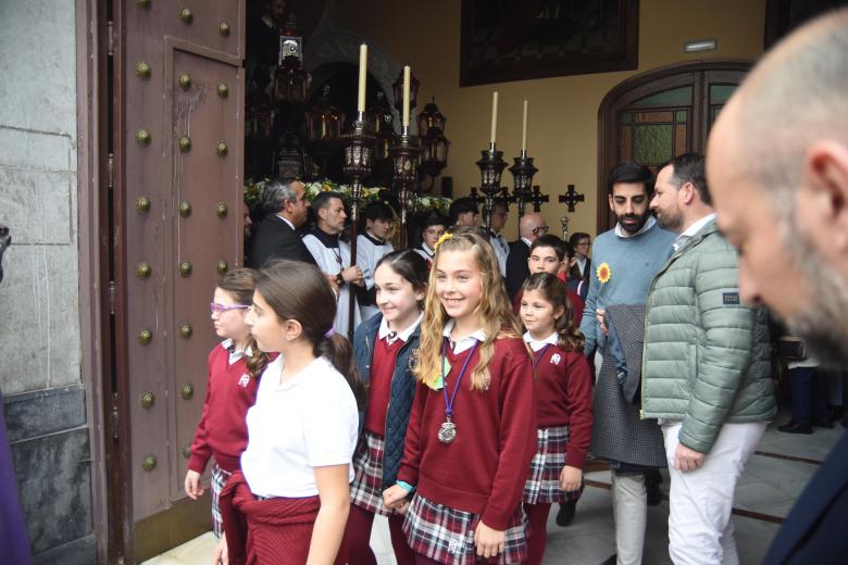 La procesión del Beato Padre Cristobal de Santa Catalina, en imágenes