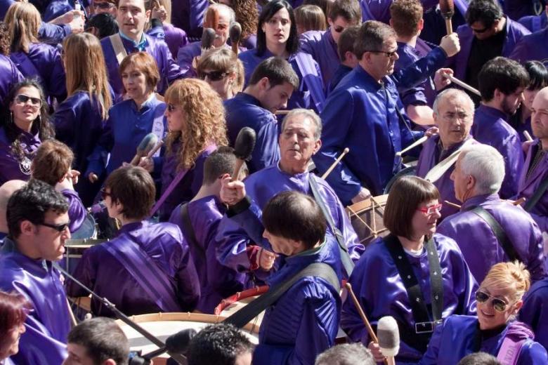Rompida de la Hora en Calanda