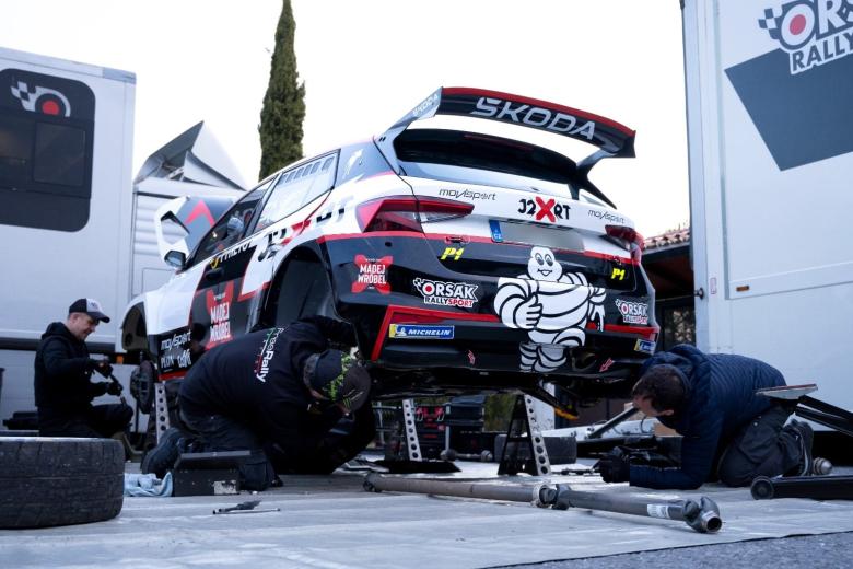 Jornada de test en Córdoba de cara al Rally Sierra Morena 2025