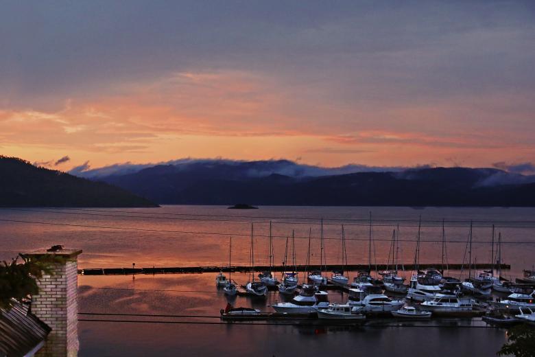 El fiordo de Saguenay en Quebec, Canadá