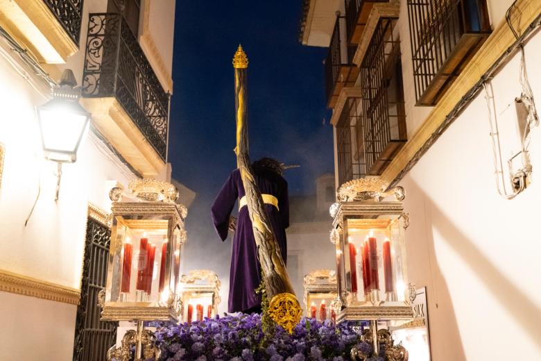 La procesión del Soberano Poder HERMANDAD QUINTA ANGUSTIA SEMANA SANTA CORDOBA 2025