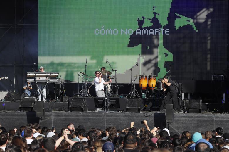 Kike Pavón, en el concierto de la III Fiesta de la Resurrección