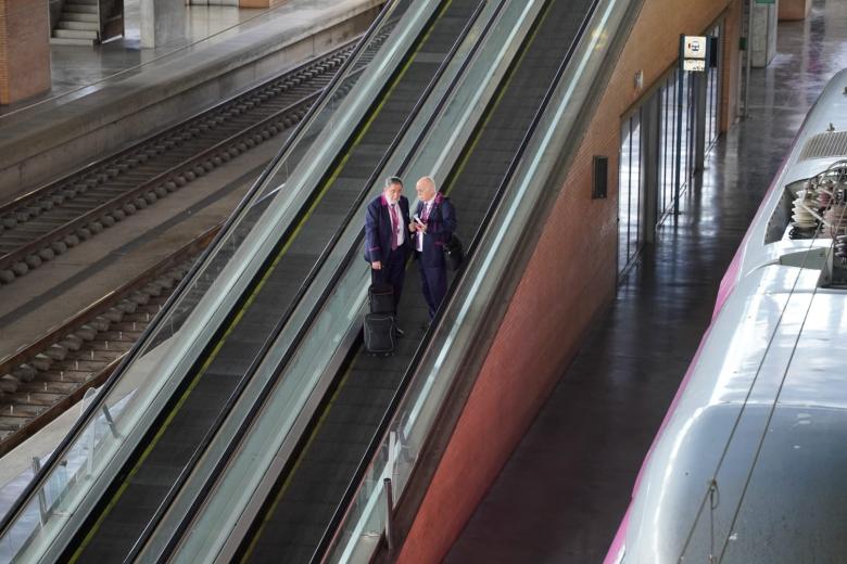Estación de Córdoba Adif, esta mañana tras el apagón