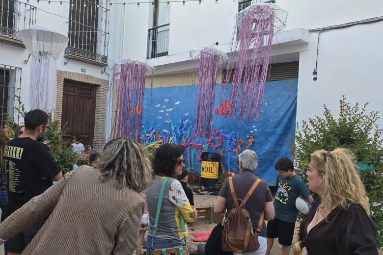 Intervenciones florales en Cañete de las Torres