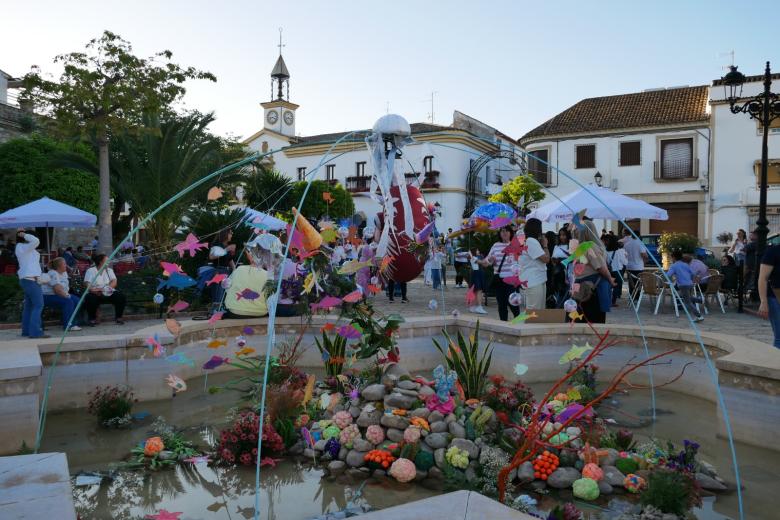 Intervenciones florales en Cañete de las Torres