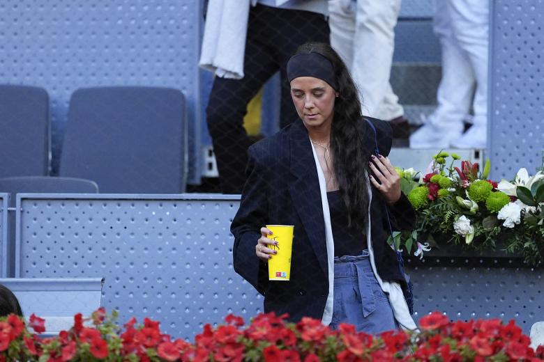 Victoria Federica de Marichalar y Borbon is seen during the match between Jack Draper of Great Britain and Lorenzo Musetti of Italy during the Mutua Madrid Open 2025, ATP Masters 1000 and WTA 1000 tennis tournament, celebrated at Caja Magica on May 02, 2025 in Madrid, Spain.

Oscar J. Barroso / AFP7 / Europa Press
02/5/2025 ONLY FOR USE IN SPAIN