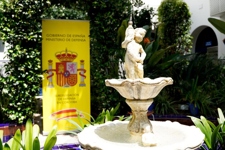 Inauguración del patio cordobés de la Subdelegación de Defensa de Córdoba