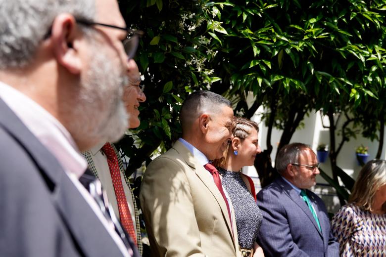 Inauguración del patio cordobés de la Subdelegación de Defensa de Córdoba