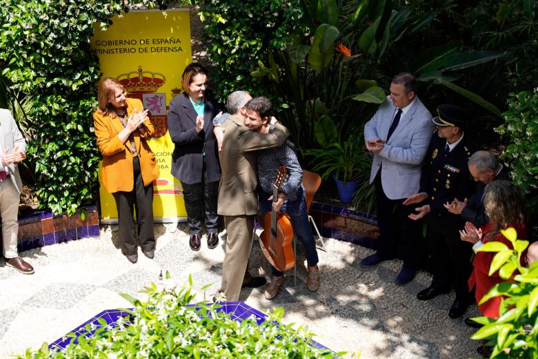 Inauguración del patio cordobés de la Subdelegación de Defensa de Córdoba