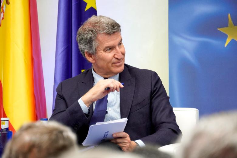 Acto del Día de Europa con Alberto Núñez Feijóo en Córdoba