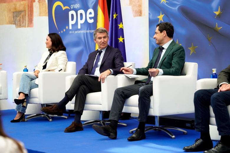 Acto del Día de Europa con Alberto Núñez Feijóo en Córdoba