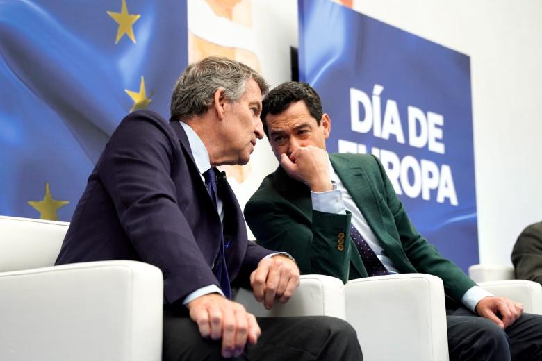 Acto del Día de Europa con Alberto Núñez Feijóo en Córdoba