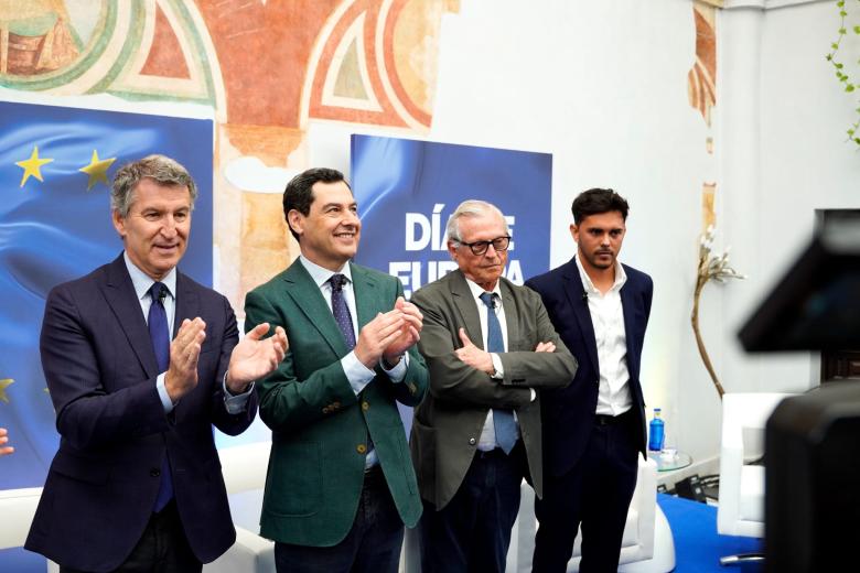 Acto del Día de Europa con Alberto Núñez Feijóo en Córdoba