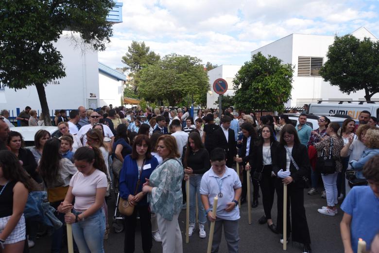 La procesión de la Virgen de Fátima, en imágenes