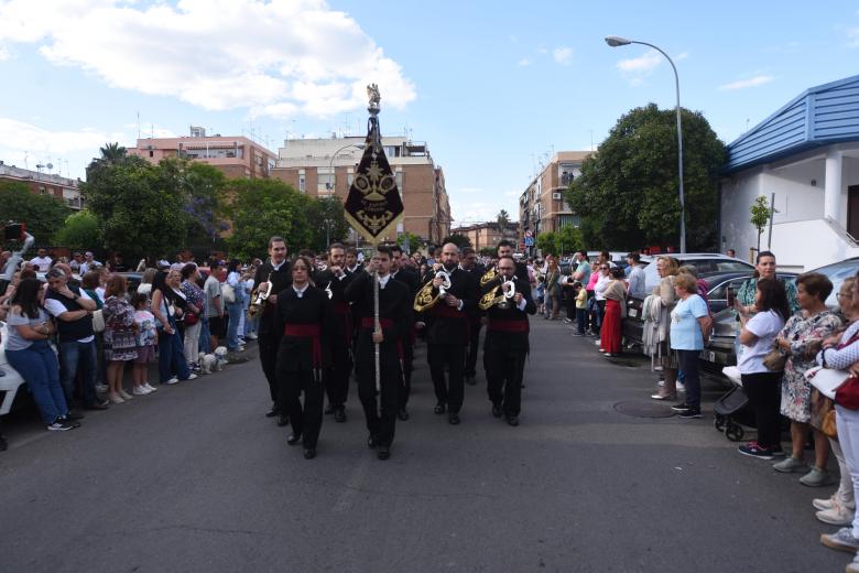 La procesión de la Virgen de Fátima, en imágenes