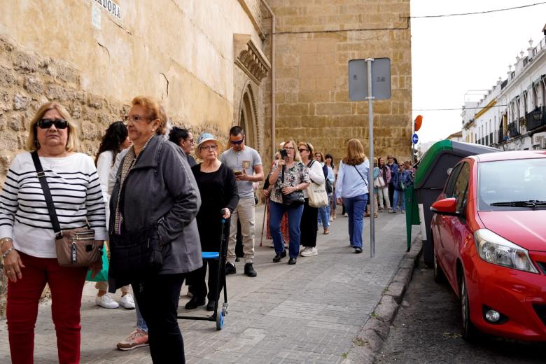 Besamanos de la Virgen de los Remedios en San Lorenzo (Córdoba)