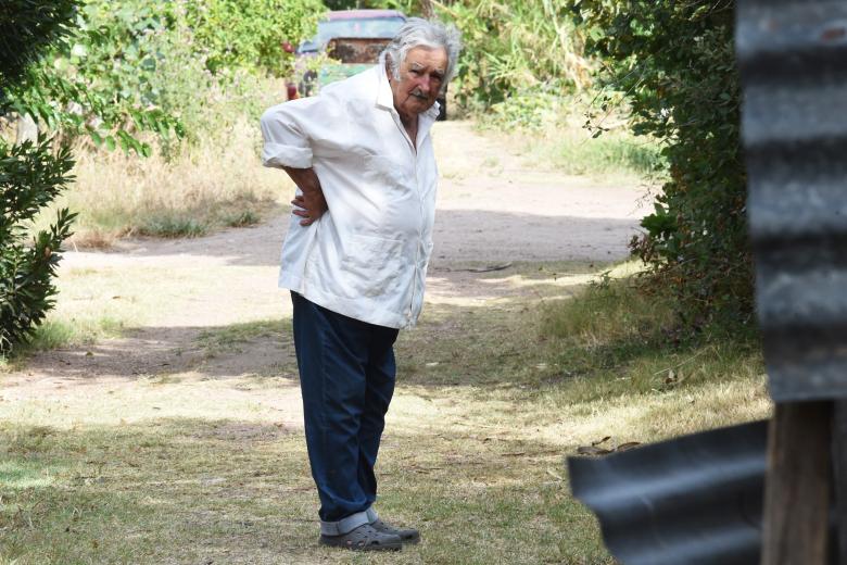 September 16, 2022, Mexico City, Mexico: Former President of Uruguay Jose Mujica  during the ceremony of the civic-military parade as part of the commemoration of the 212th Anniversary of the beginning of Mexico's Independence in the downtown. on September 16, 2022 in Mexico City, Mexico. (Photo by Carlos Tischler/ Eyepix Group/NurPhoto) (Photo by Eyepix / NurPhoto / NurPhoto via AFP)