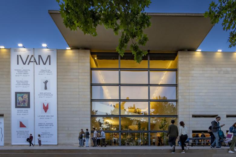 Fachada principal del Institut València d’Art Modern