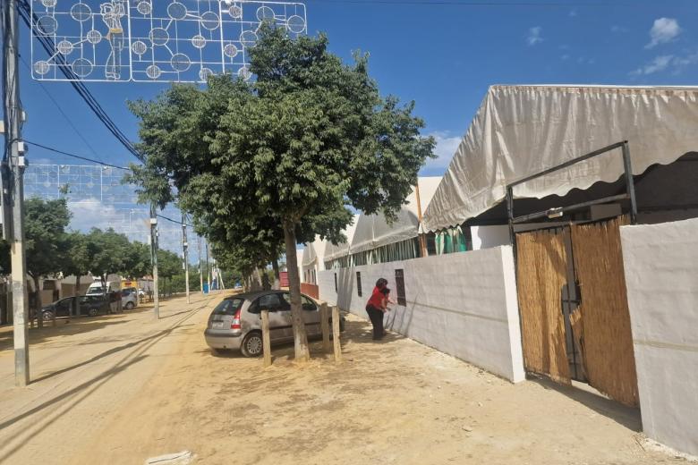 Montaje Feria Córdoba 2025 El Arenal SADECO PORTADA CASETAS