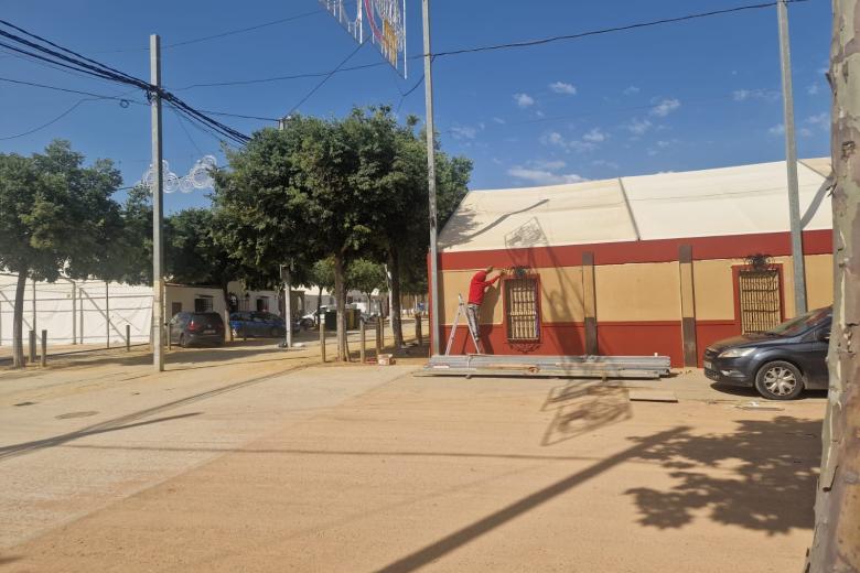 Montaje Feria Córdoba 2025 El Arenal SADECO PORTADA CASETAS