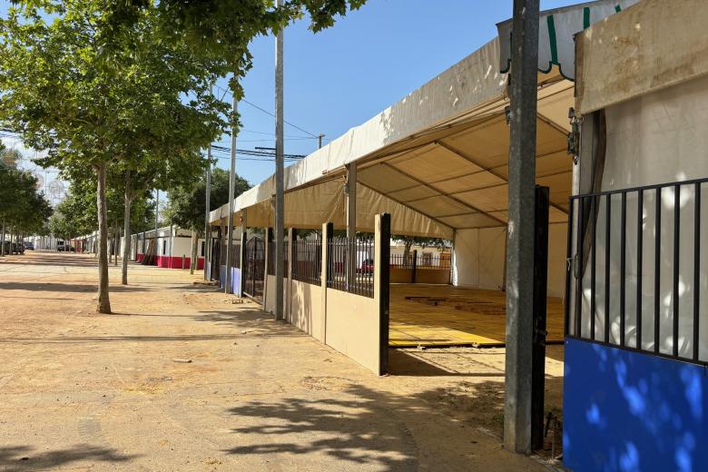 Montaje Feria Córdoba 2025 El Arenal SADECO PORTADA CASETAS