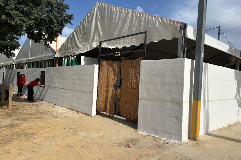 Montaje Feria Córdoba 2025 El Arenal SADECO PORTADA CASETAS