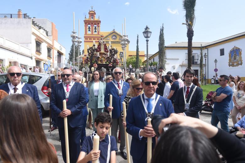 La procesión del Niño Jesús de Praga, en imágenes