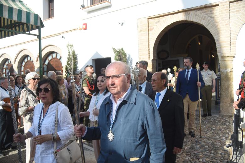 La procesión de la Virgen de Linares, en imágenes