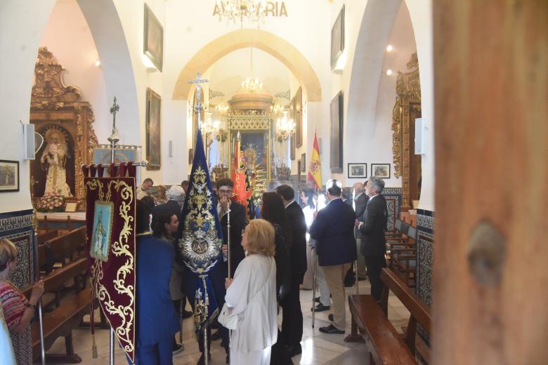 La procesión de la Virgen de Linares, en imágenes