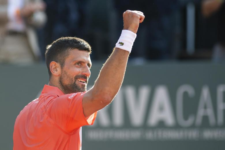 Novak Djokovic en el ATP 250 de Ginebra