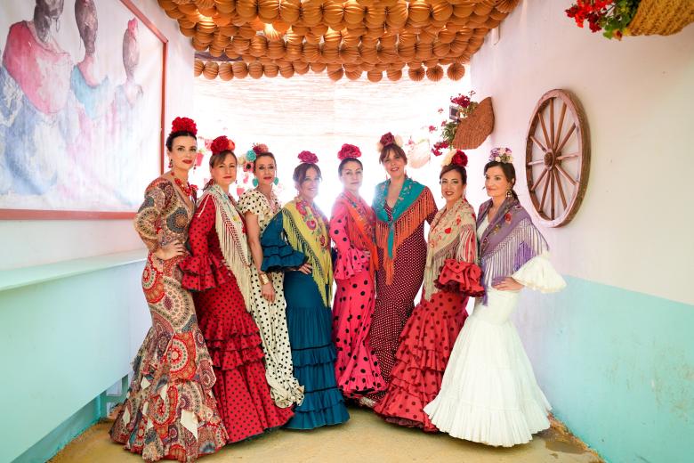 Las mejores vestidas del jueves de feria en Córdoba