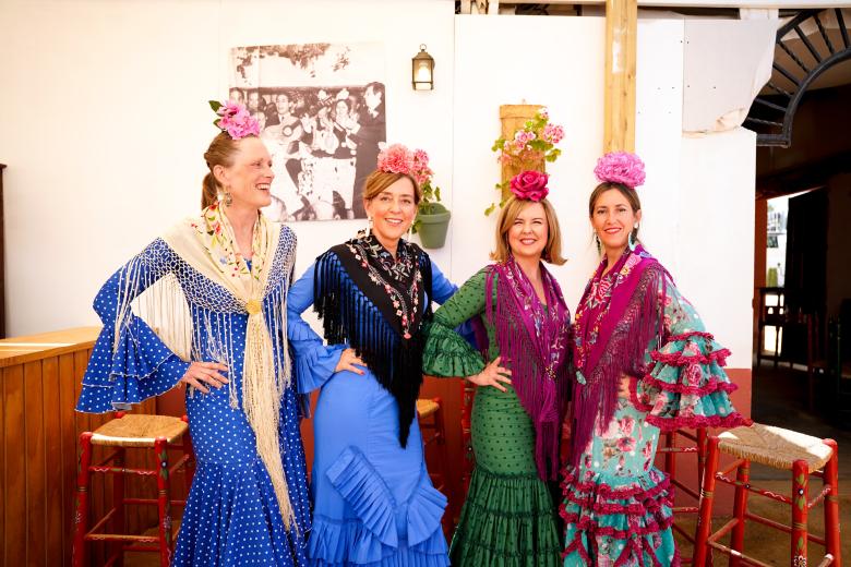 Las mejores vestidas del jueves de feria en Córdoba