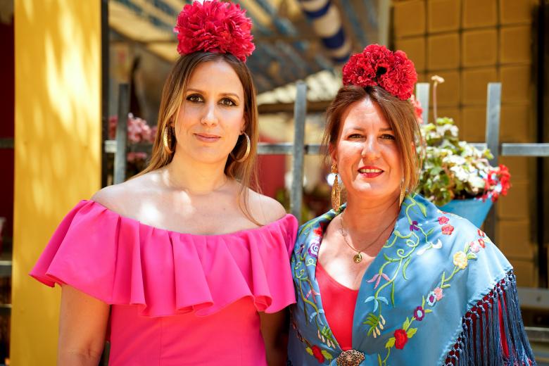Las mejores vestidas del jueves de feria en Córdoba