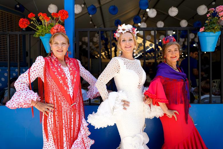 Las mejores vestidas del jueves de feria en Córdoba