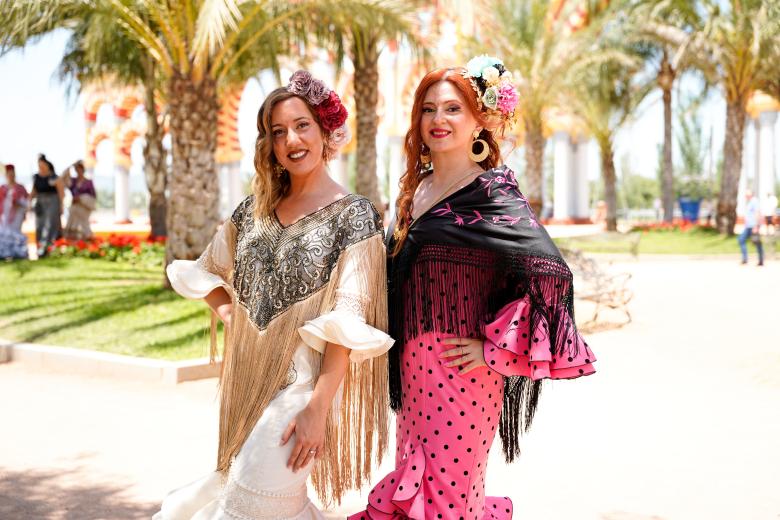 Las mejores vestidas del jueves de feria en Córdoba