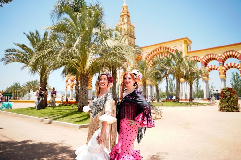 Las mejores vestidas del jueves de feria en Córdoba