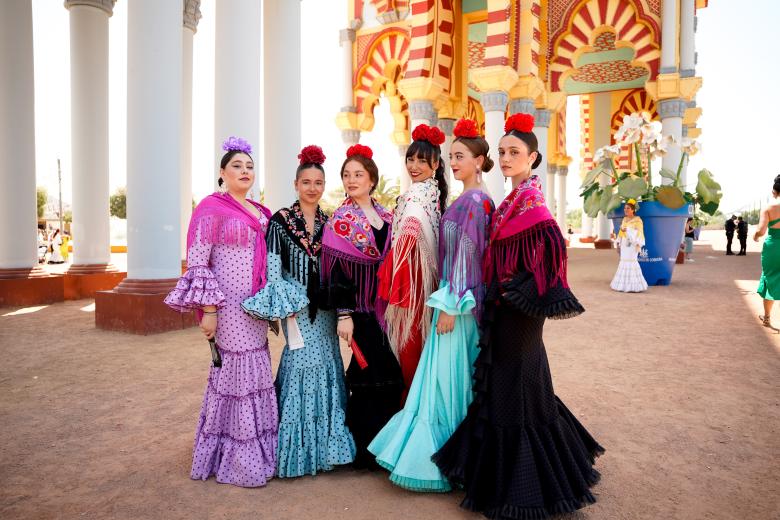 Las mejores vestidas del jueves de feria en Córdoba