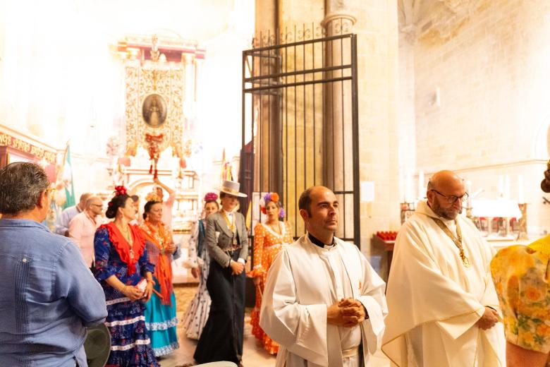 Salida de la Hermandad del Rocío de Córdoba desde San Pablo