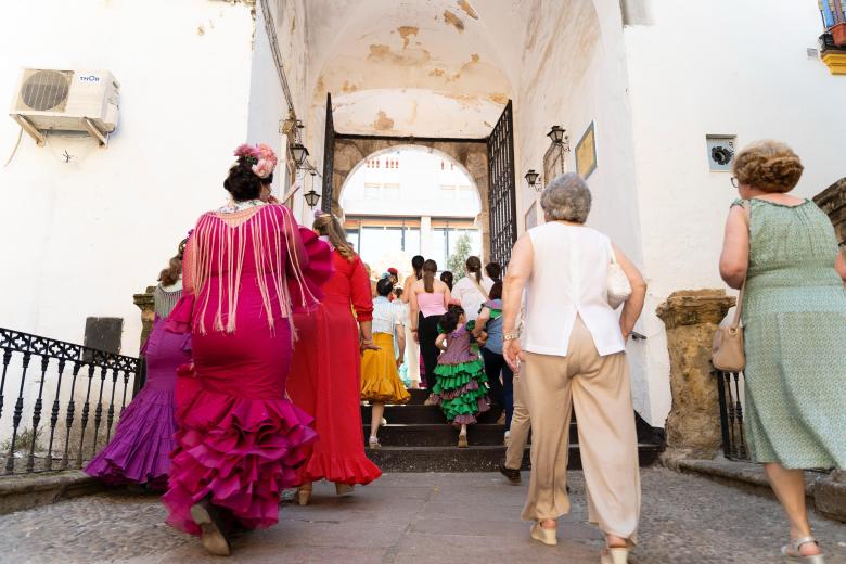 Salida de la Hermandad del Rocío de Córdoba desde San Pablo