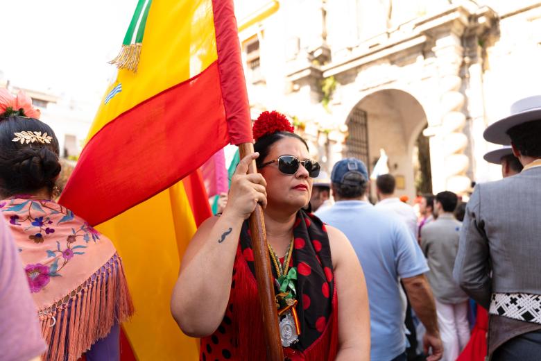 Salida de la Hermandad del Rocío de Córdoba desde San Pablo