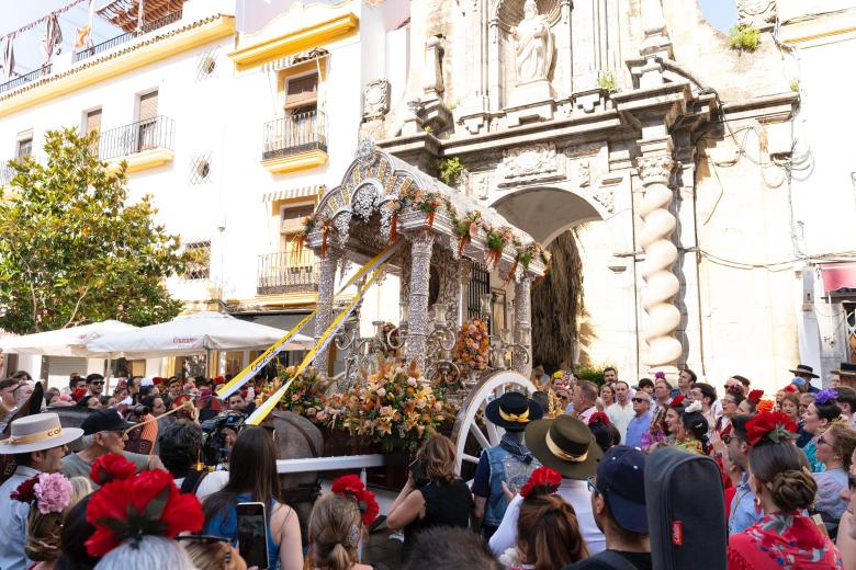 Salida de la Hermandad del Rocío de Córdoba desde San Pablo