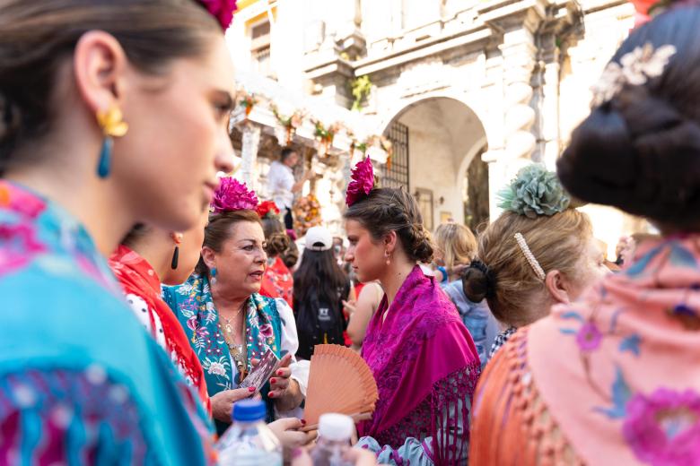 Salida de la Hermandad del Rocío de Córdoba desde San Pablo
