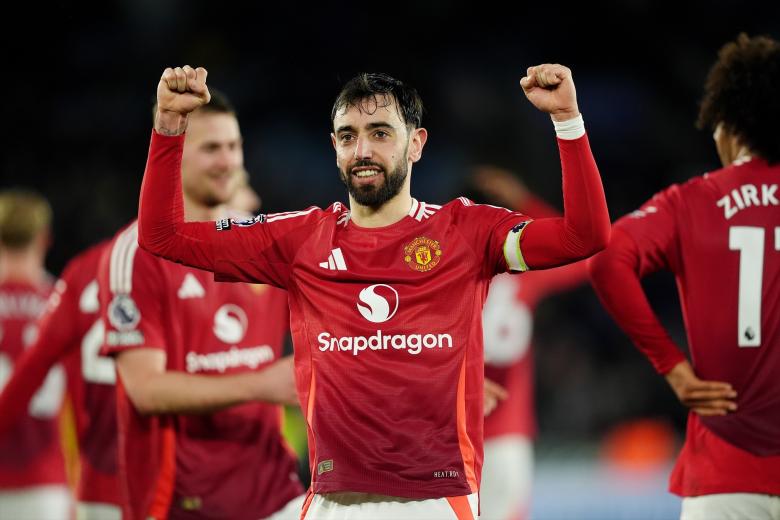 Bruno Fernandes llevó en volandas al Manchester a la final de la Europa League